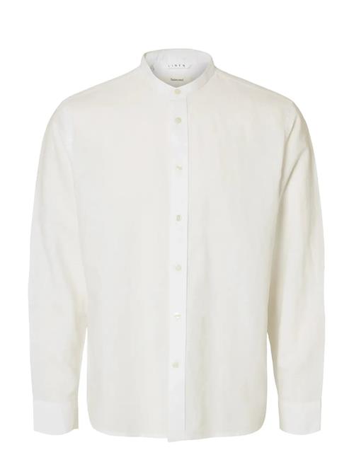 Selected | Slmregclay Linenblend Ls Shirt Band Noos | XL