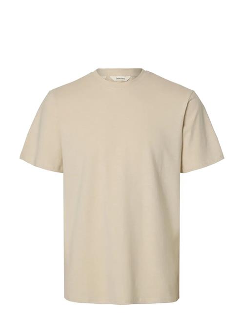 Selected | Slhadam Linen Blend Ss Tee Noos | L