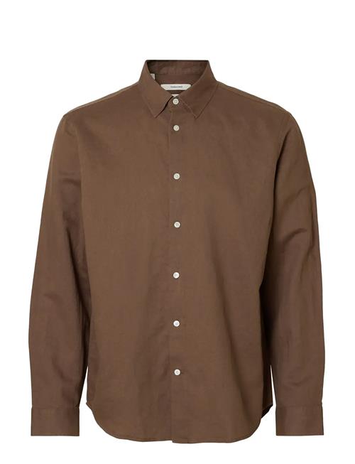 Selected | Slmregclay Linenblend Ls Shirt Cla Noos | M