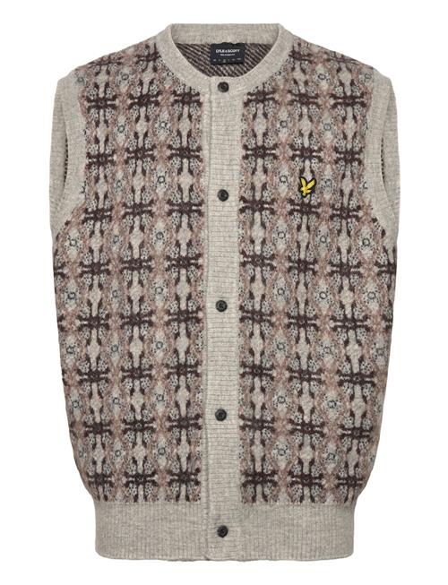 Lyle & Scott | Brushed Intarsia Cardigan | XL