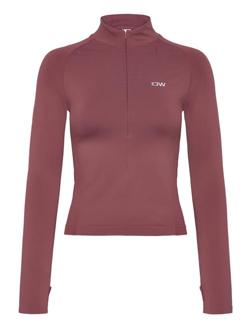 ICANIWILL | Define Seamless Invisible 1/2 Zip Ls W | XL