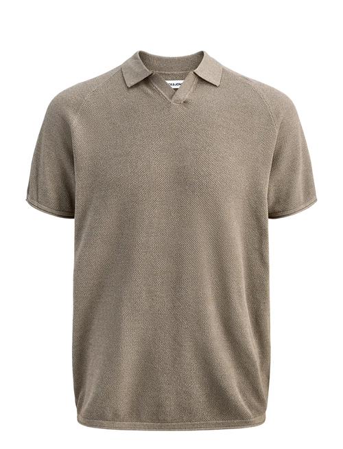 Jack & Jones | Jjhill Knit Split Neck Ss26 | XL
