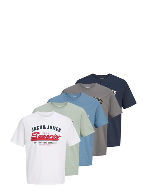 Jack & Jones | Jjelogo Tee Ss O-Neck 2 Col Ss25 5Pk Mp | L