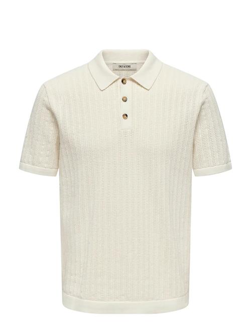 ONLY & SONS | Onsmoon Reg 12 Ss Polo Knit Noos | XL