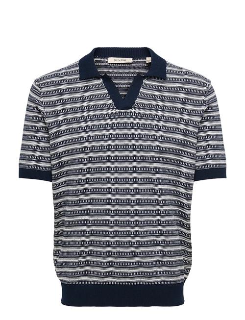 ONLY & SONS | Onstilo Reg Ss Split Neck Knit Noos | M