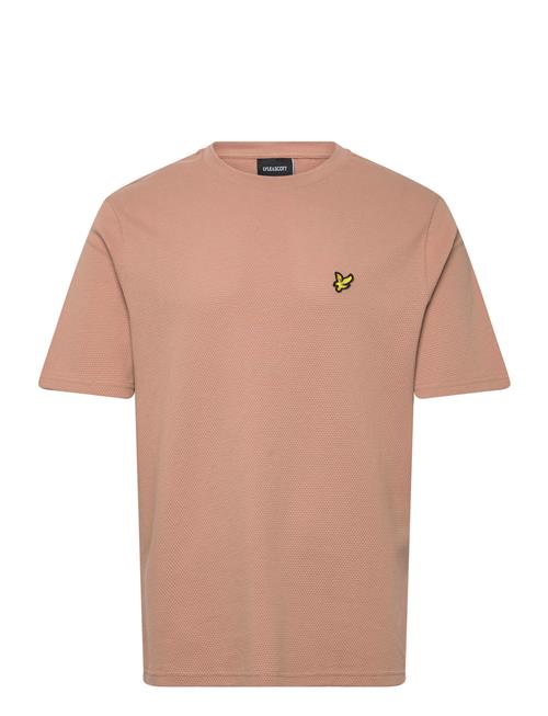 Lyle & Scott | Popcorn Jacquard T-Shirt | M