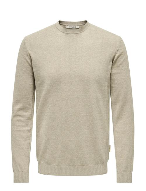 ONLY & SONS | Onsloui Reg 12 Mel Crew Knit Noos | XS