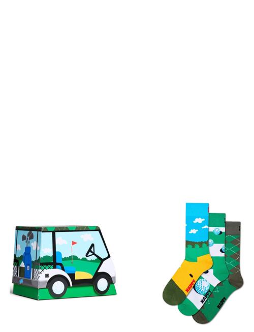 Happy Socks | 3-Pack Golf Socks Gift Set | 41-46