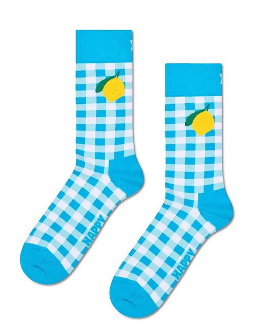 Happy Socks | Gingham Lemon Sock | 36-40
