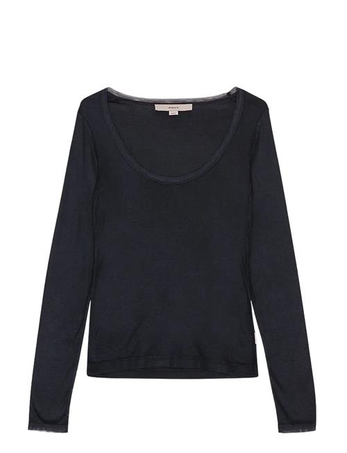 REMAIN Birger Christensen | Long Sleeve Jersey Top | S