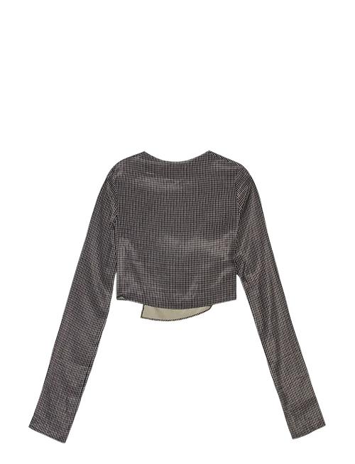 REMAIN Birger Christensen | Drapy Check Shirt | 34