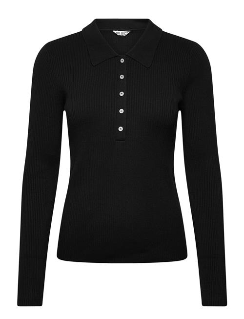 Object | Objkelly L/S Sli Polo Knit Pullover Noos | XS