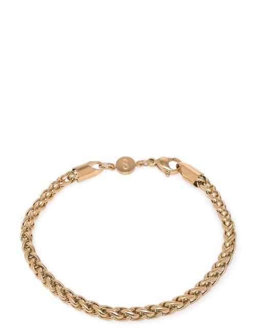 Samie | Curb Chain - Bracelet Gold-Plated | 19