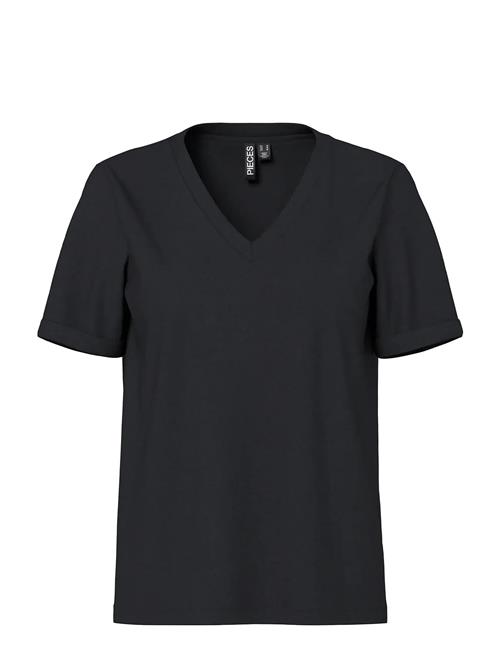 Pieces | Pcria Ss V-Neck Solid Tee Jrs Noos Bc | XL