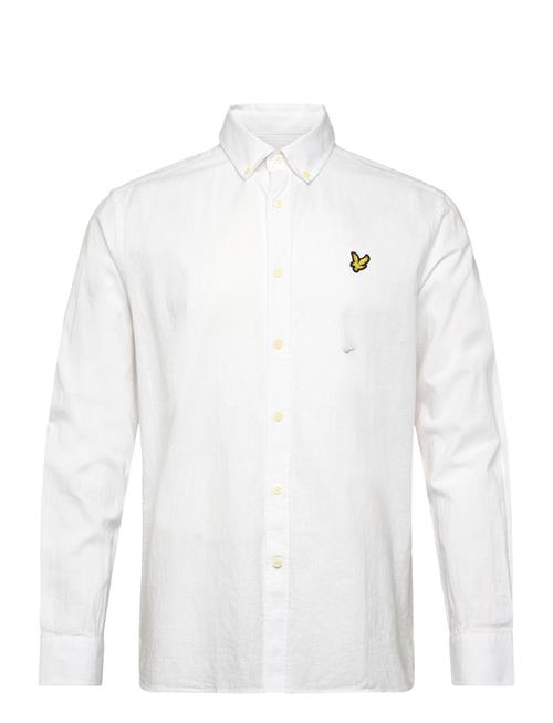 Lyle & Scott | Linen Blend Oxford Shirt | S