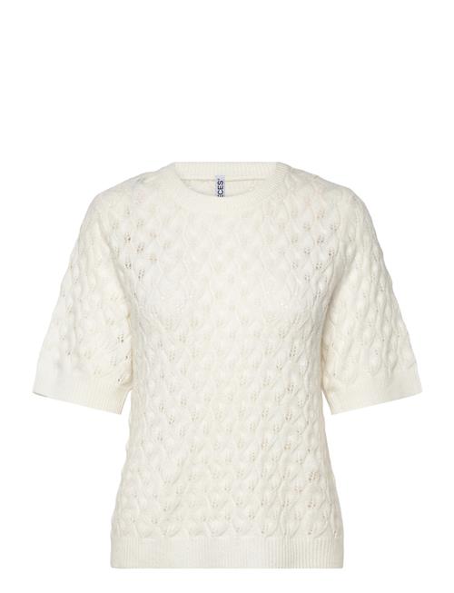 Pieces | Pclelou Ss O-Neck Knit Noos Bc | M