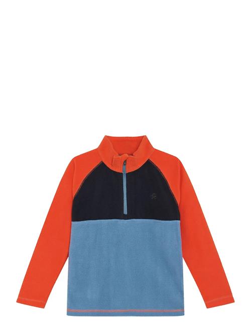 Color Kids | Fleece Pulli - Colorblock | 116