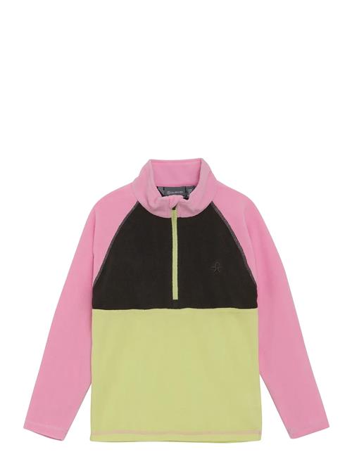 Color Kids | Fleece Pulli - Colorblock | 92