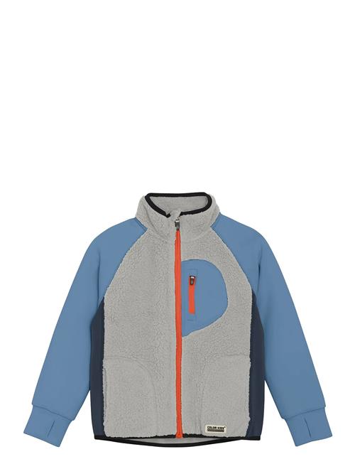 Color Kids | Teddy Jacket W. Fleece Sleeves | 92