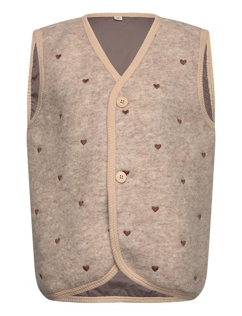 Huttelihut | Vest Wool Emb. W. Lining | 134