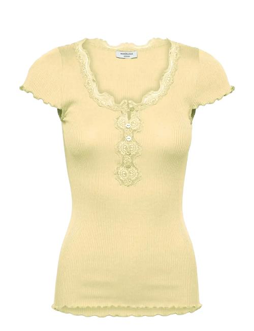 Rosemunde | Rwbeatha Silk Capsleeve Button T-Sh | M