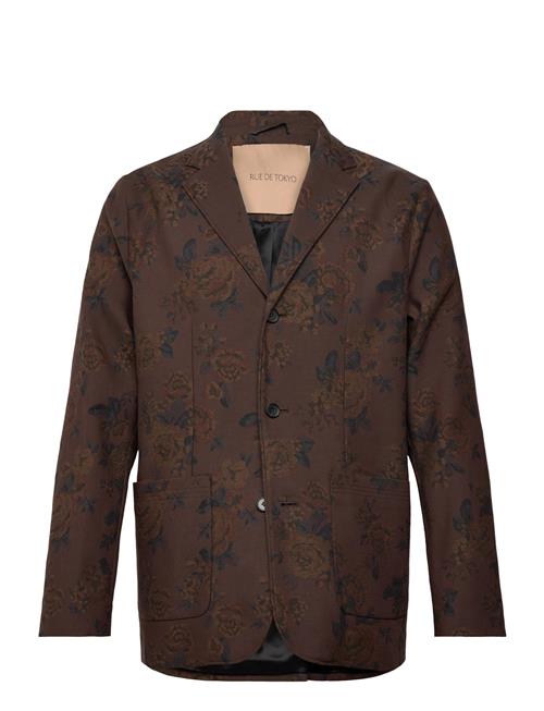 Rue de Tokyo | Cedric Japanese Flower Jacquard | S