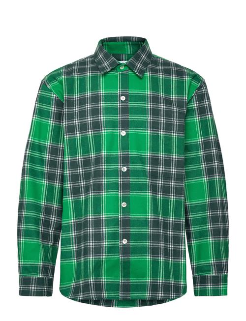 Garment Project | Check Overshirt - Green | M