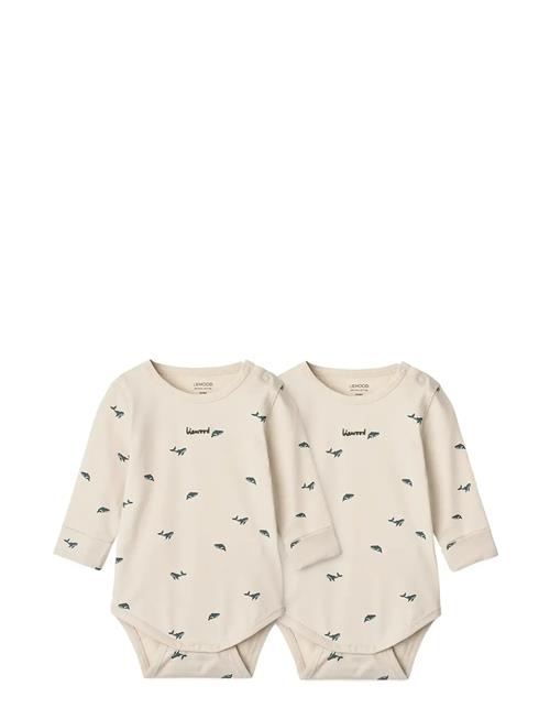 Liewood | Yanni Grow Printed Ls Bodystocking 2-Pack | 86/92