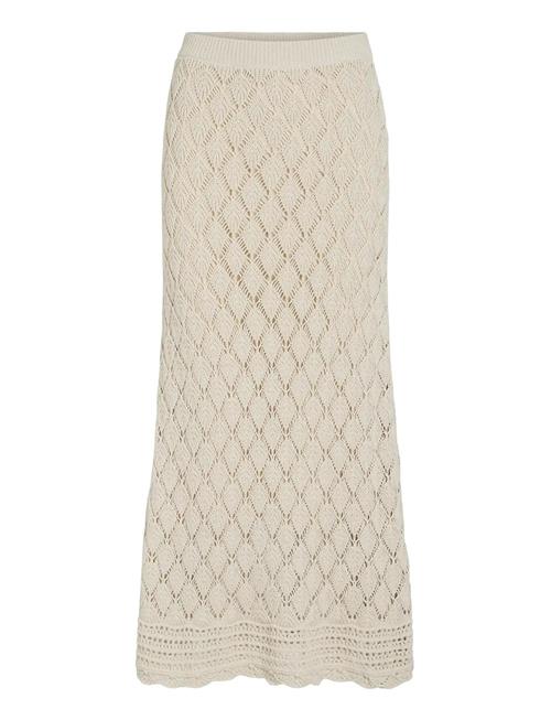 Vila | Vievie Hw Ankle A-Line Knit Skirt | L