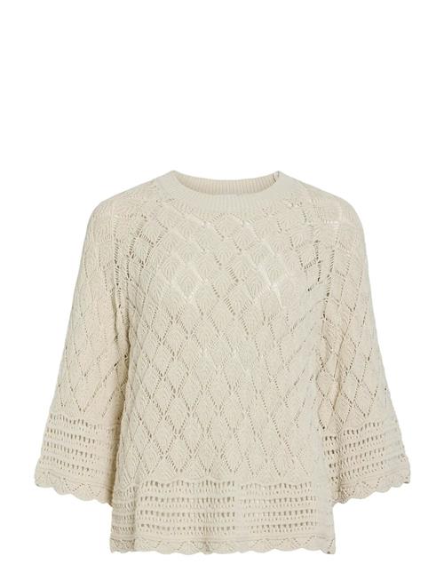 Vila | Vievie O-Neck 3/4 Knit Top | L