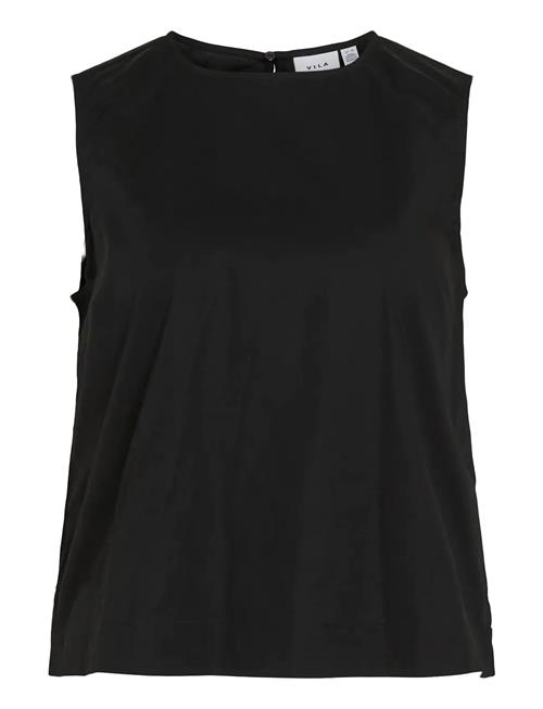 Vila | Vivalencia O-Neck S/L Short Top/2 | 38