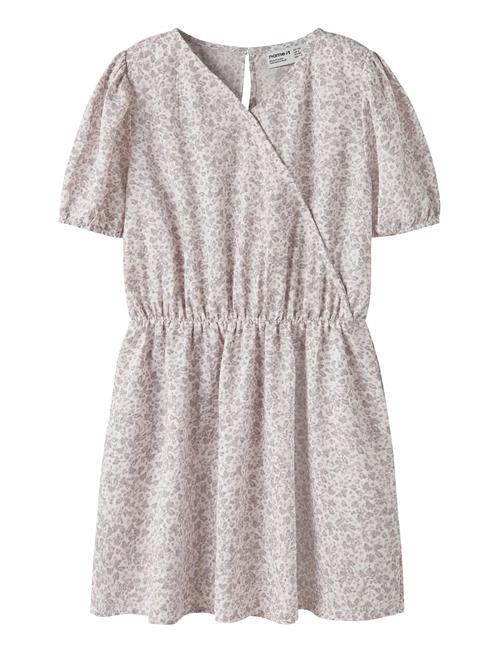 name it | Nkffany Ss Wrap Dress Pb | 122