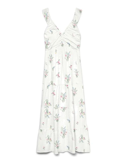 Vero Moda | Vmdicthe Sl Frill Ankle Dress Wvn Ga | S