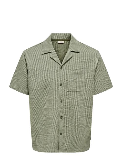 ONLY & SONS | Onskian Life Seersucker Strp Ss Shirt Vd | XS