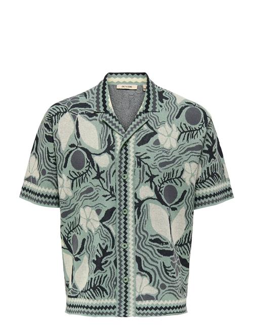 ONLY & SONS | Onsduke Rlx Jaq Ss Shirt Knit | L
