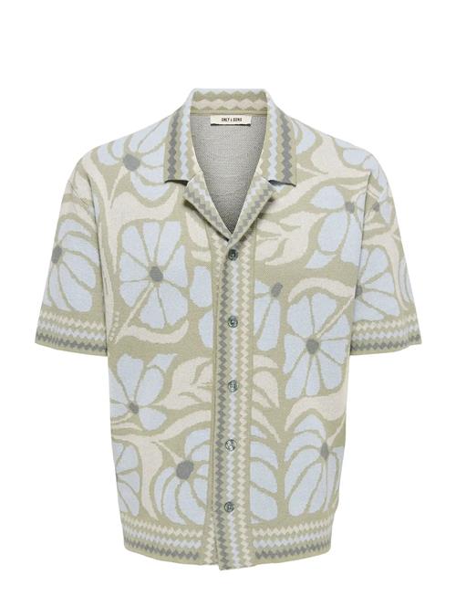 ONLY & SONS | Onsduke Rlx Jaq Ss Shirt Knit | L