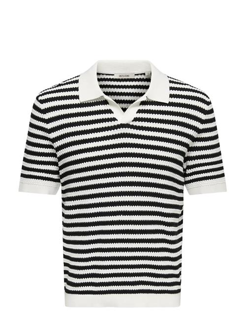 ONLY & SONS | Onsserge Reg Ss Split Neck Knit | XS