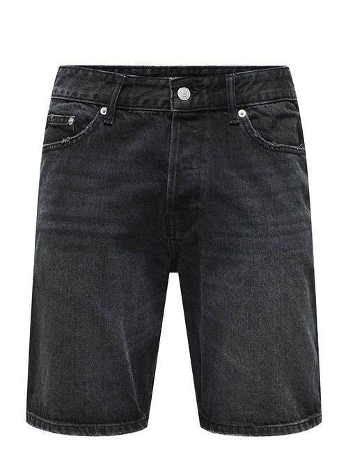 ONLY & SONS | Onsedge Black 2047 Tai Dnm Shorts Noos | XS