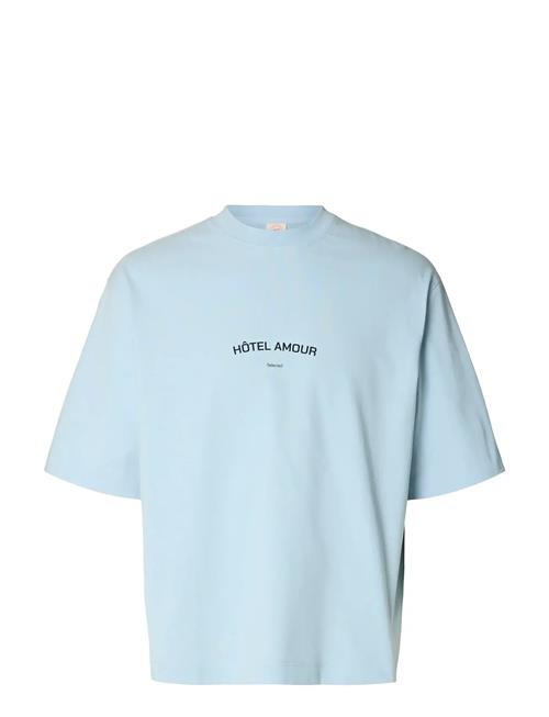 Selected | Slhboxyliam Ss O-Neck Tee Hotel Amour | L