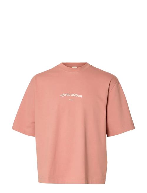Selected | Slhboxyliam Ss O-Neck Tee Hotel Amour | S