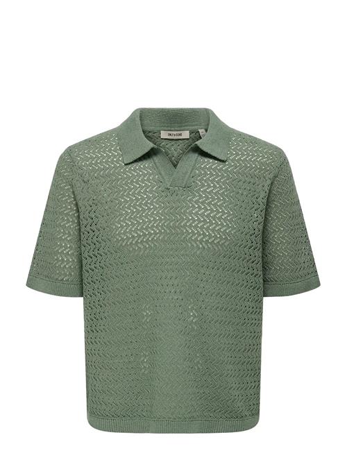 ONLY & SONS | Onsnyle 5 Ss Split Polo Knit Cs | S