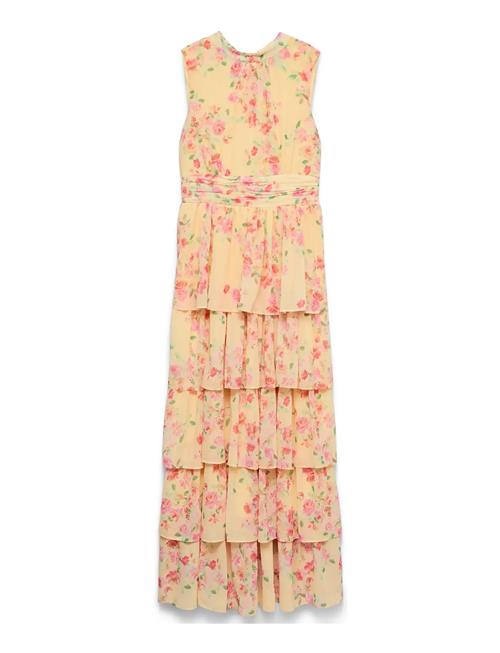 Vero Moda | Vmserena Sl Long Frill Dress Wvn | L