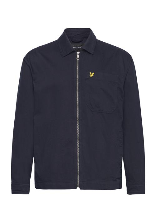 Lyle & Scott | Enzyme Wash Zip Through Overshirt | S