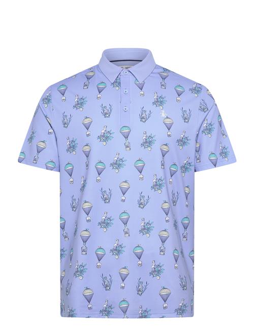 Original Penguin Golf | Botanical Print Short Sleeve Polo Shirt | L