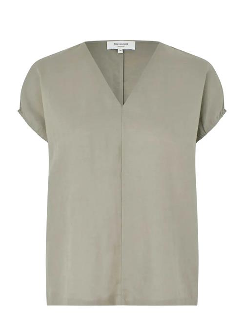 Rosemunde | Rwesther Linen Capsleeve Top | 34
