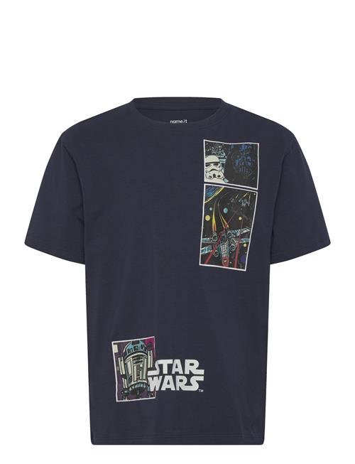 name it | Nkmmylle Starwars Ss Nreg Topbox Bfu | 134-140