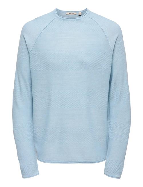 ONLY & SONS | Onsapollo Reg Ls Struc Crew Knit | S