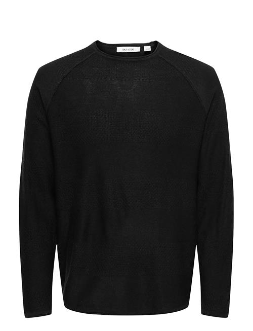 ONLY & SONS | Onsapollo Reg Ls Struc Crew Knit | XXL