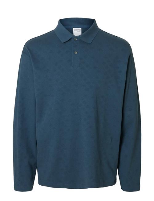 Selected | Slhrelaxpaul Jacquard Ls Polo | S