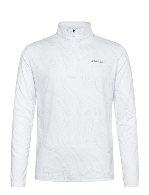Calvin Klein Golf | Printed Newport Half Zip | XL